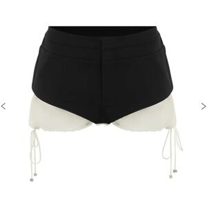 With Jean Xander Micro Shorts